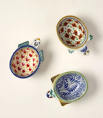 Majolica Salsa Turtles