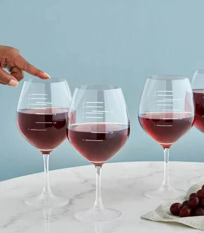 Major Scale Musical Wine Glasses