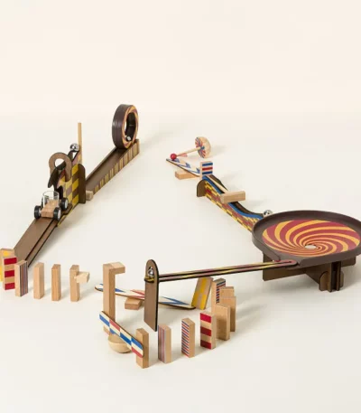 Race Car Chain Reaction Construction Set