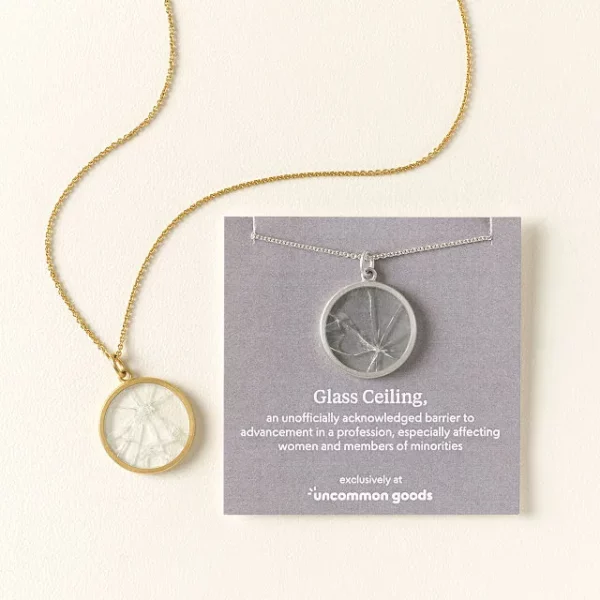 Shattered Glass Ceiling Necklace