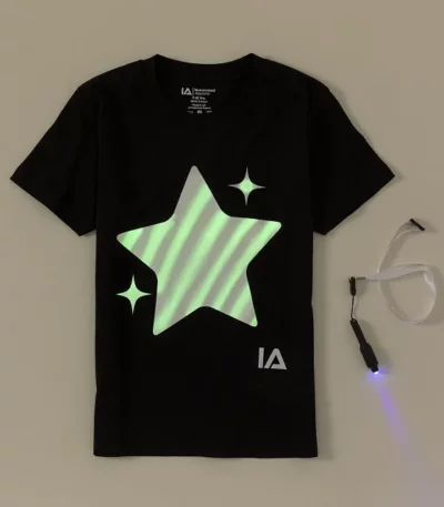 Shining Star Light Up Drawing Tees