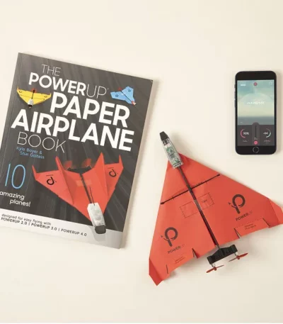 Smartphone-controlled Paper Airplane