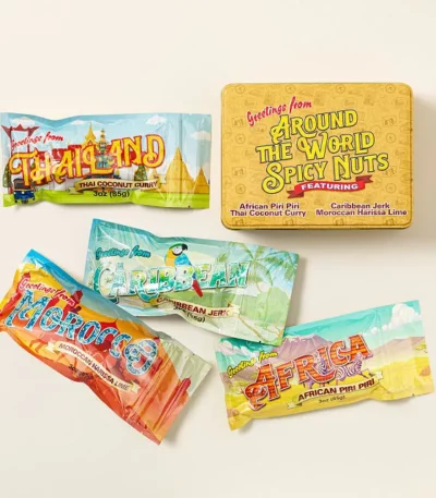 Around The World Spicy Nut Collection