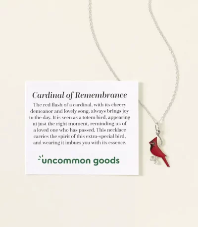 Cardinal Of Remembrance Necklace