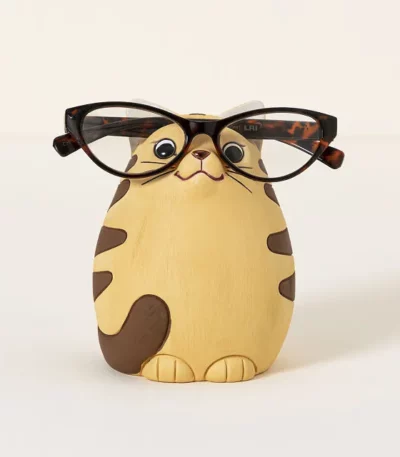 Ceramic Cat Eyeglass Holder
