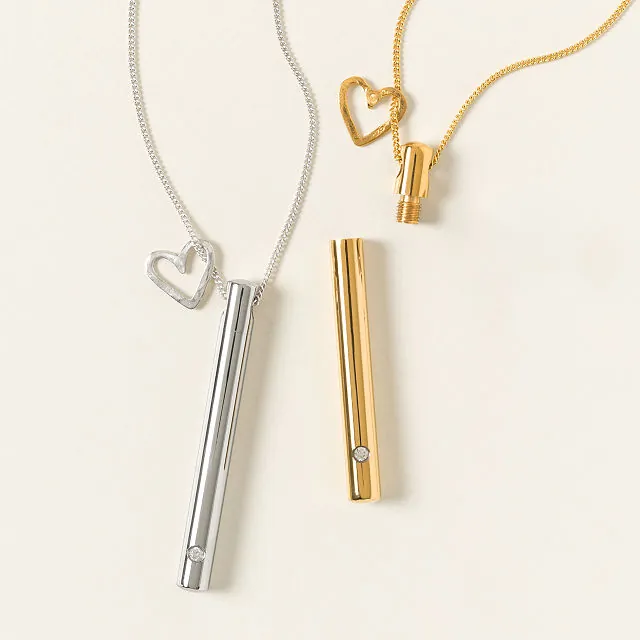 Handmade Gifts 82 Close To Your Heart Memorial Cremains Necklace