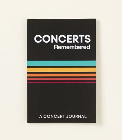 Concerts Remembered Journal
