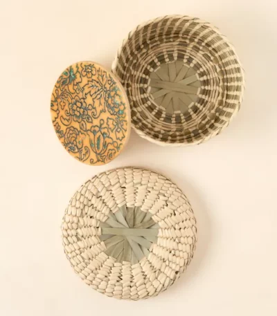 Dahlia Tortilla Warming Basket