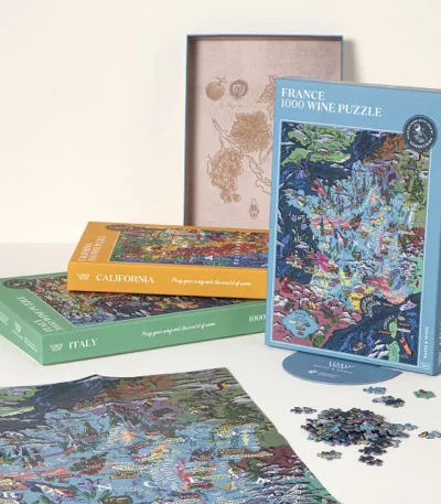Educational Wine Region Puzzle
