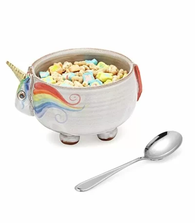 Elwood The Unicorn Cereal Bowl