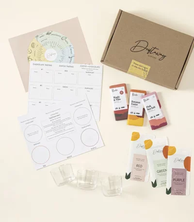 Experiences Chocolate And Coffee Tasting Kit
