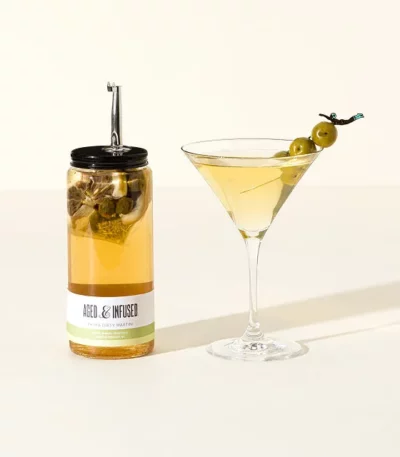 Extra Dirty Martini Infusion