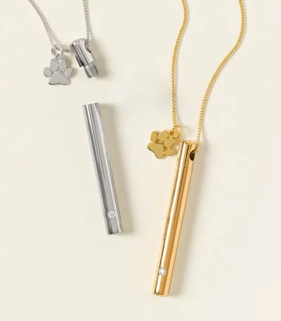 Faithful Companion Pet Cremains Necklace