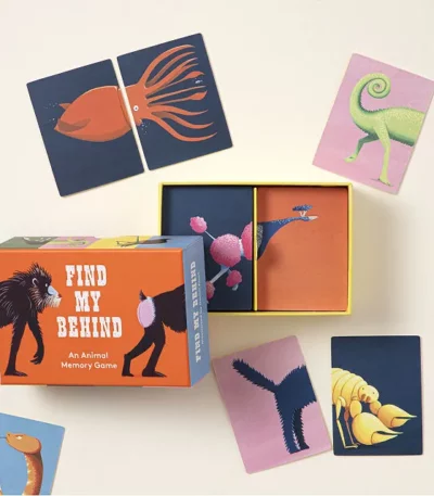 Find My Behind Memory Or Mix & Match Game