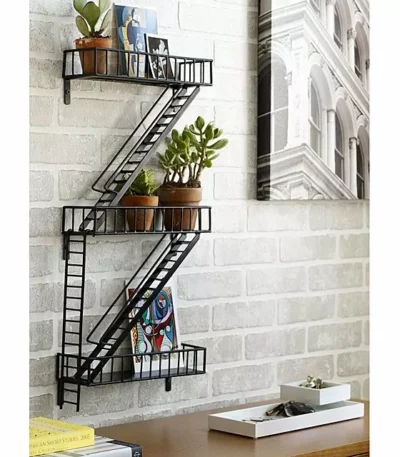 Fire Escape Shelf
