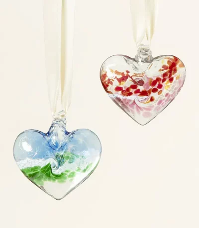 Glass Heart Window Charm