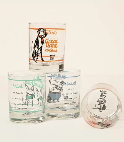 Hair Of The Dog Cocktail Glasses