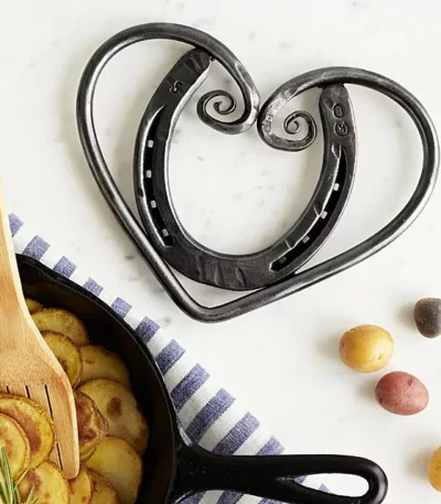 Horseshoe Heart Trivet