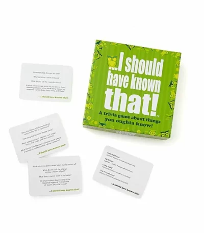 I Should Have Known That! Party Game