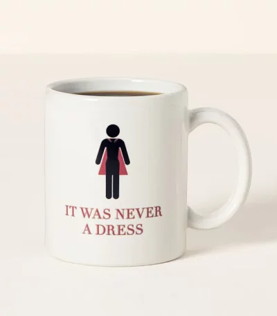 It Was Never A Dress Color-changing Mug
