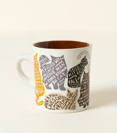 Literary Cat Mug