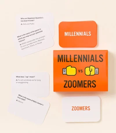 Millennials V. Zoomers Trivia Game