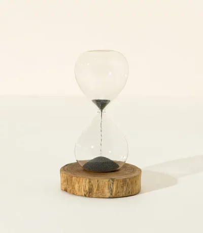 Mindful Moment Magnetic Sand Hourglass