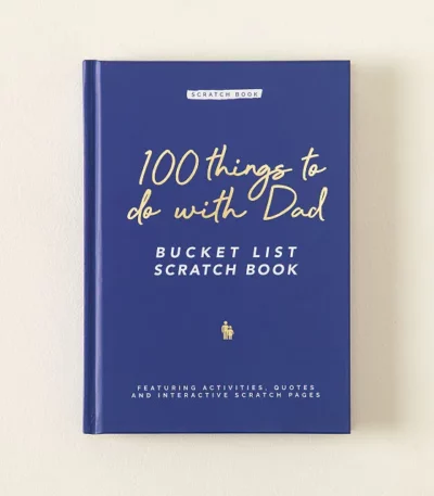 Moments With Dad Scratch Off Journal