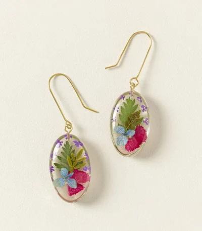 Mother & Daughter Flower Earrings