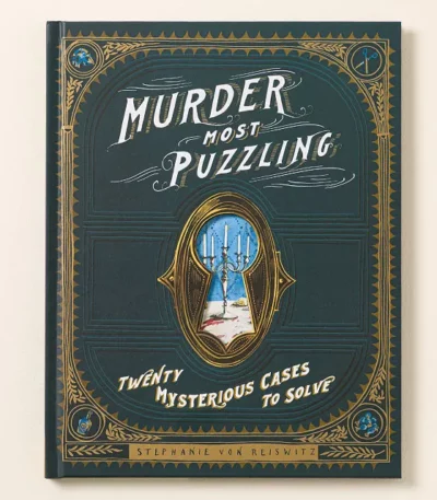 Murder Mystery Puzzle Book