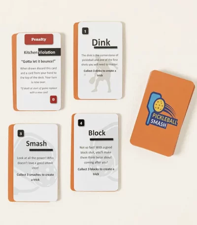 Pickleball Smash Card Game