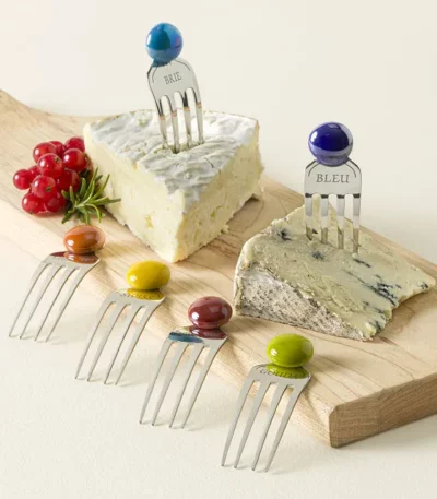 Put A Fork In It Cheese Markers - Set Of 6