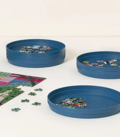 Puzzle Piece Sorting Trays