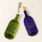 Recycled Wine Bottle Platter With Spreader 1
