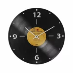 Rock And Roll Record Clock