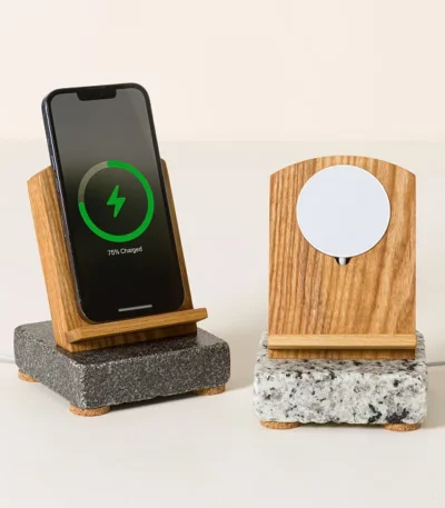 Sea Stone Wireless Charging Stand
