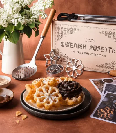 Swedish Rosette Waffle Kit