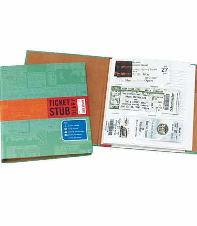 Ticket Stub Diary