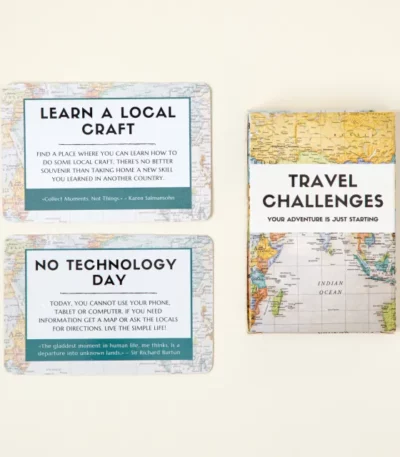Travel Challenges Card Deck