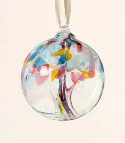 Tree Of Memories Recycled Glass Globe