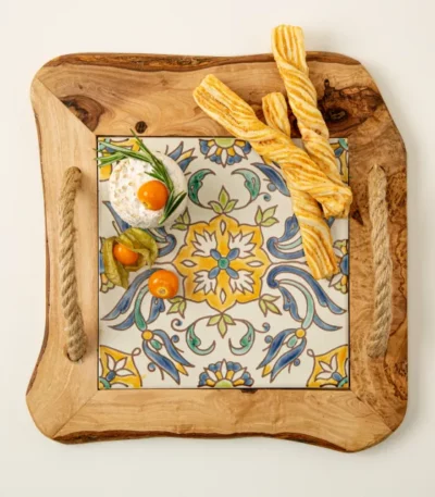Tunisian Tile Serving Tray