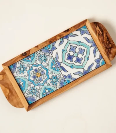 Tunisian Tiled Snack Tray