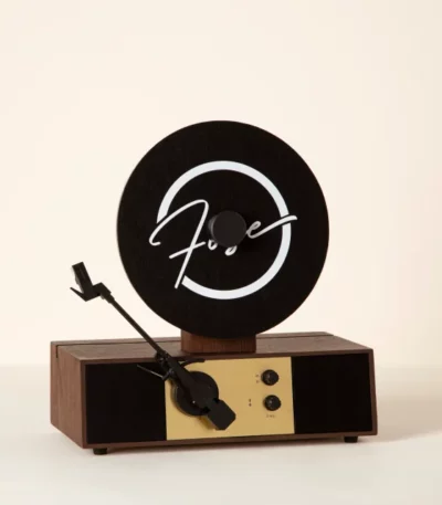Vertical Vinyl Record Player With Bluetooth