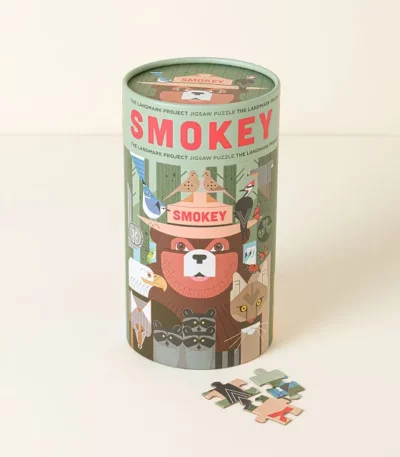 Vintage Smokey Bear Family Puzzle