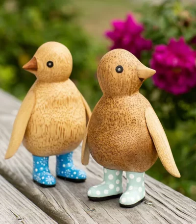 Wellie Garden Penguins