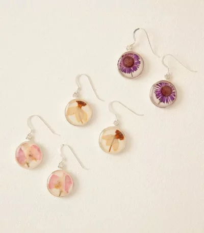 Birth Flower Earrings