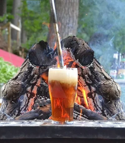 Campfire Beer Caramelizer