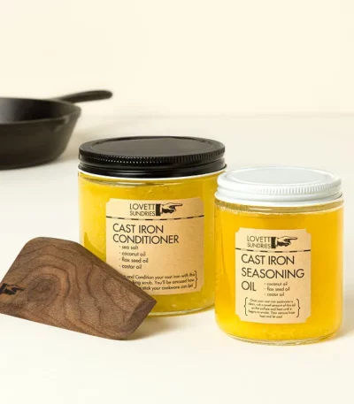 Cast Iron Pan Care Tools