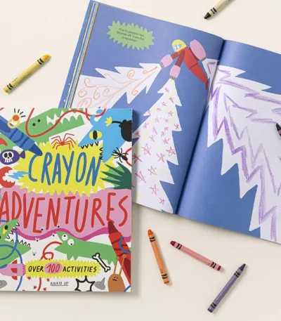 Crayon Adventures Scribble Activity Book