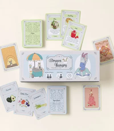 Drawn Hungry Culinary Card Game